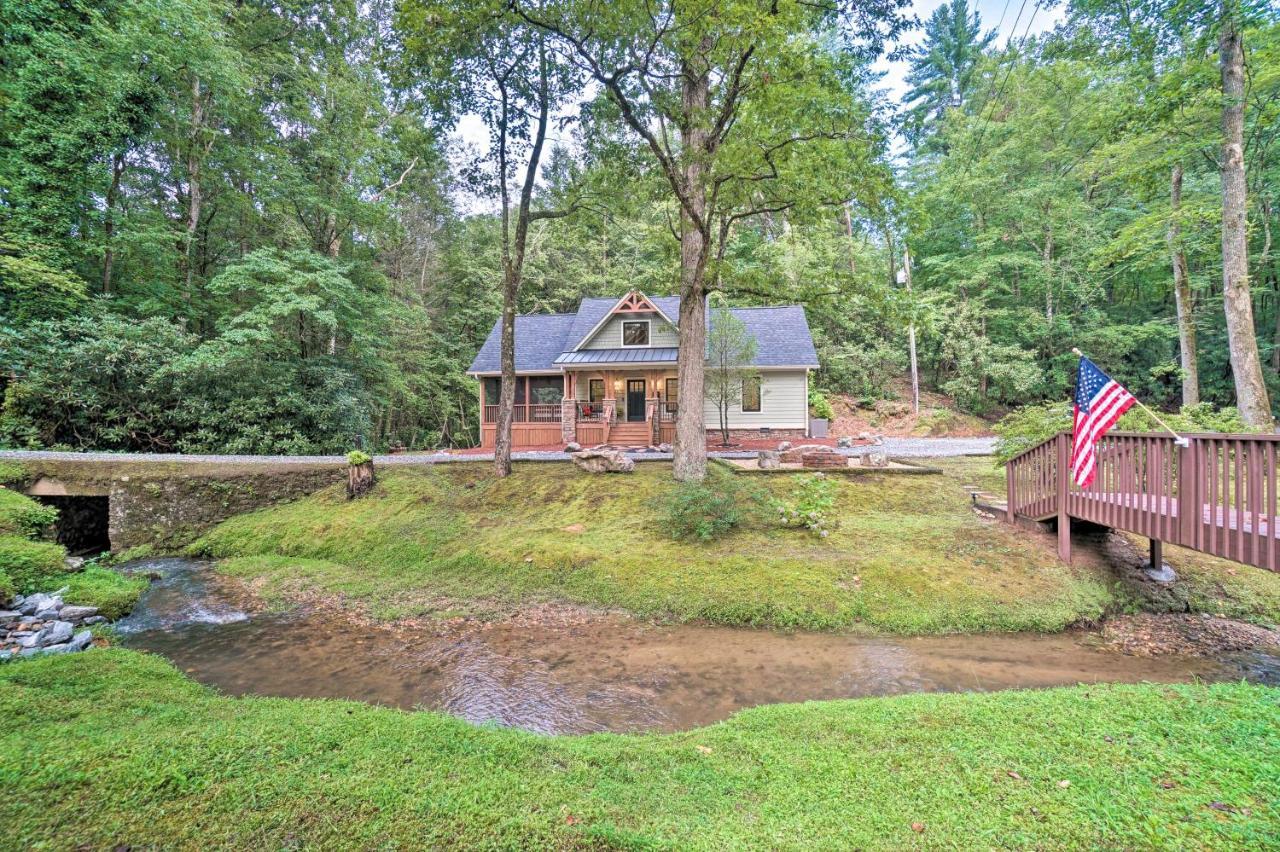 Hootenanny At Horton Creek Creekside Escape! 海伦 外观 照片